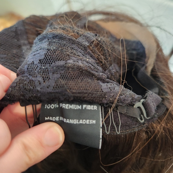 Brown Balayage Synthetic Wig - Picture 7 of 8